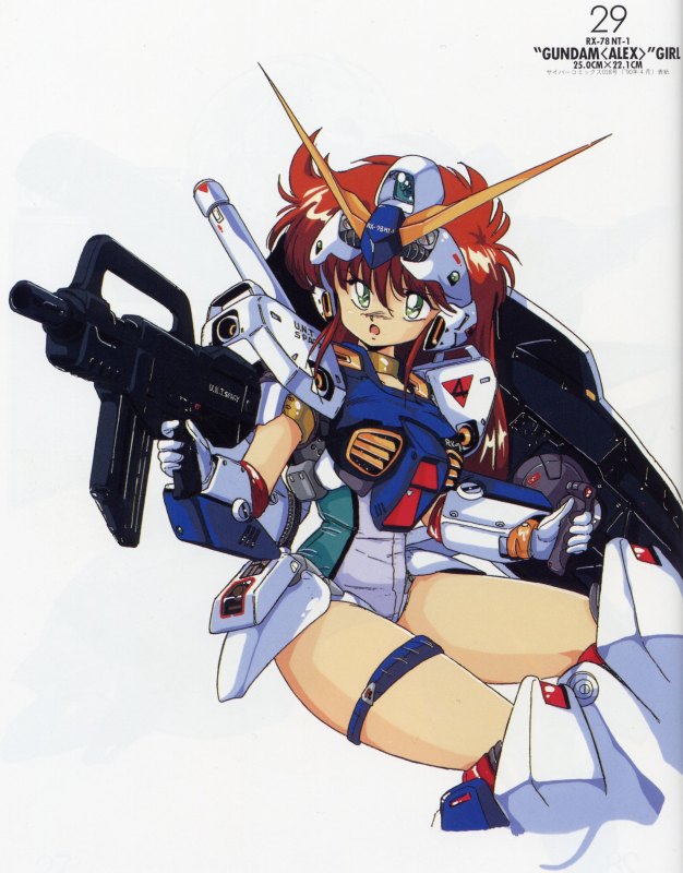 Otaku Gallery  / Art Books / Gundam - Mobile Suit Girls - Mika Akitaka / 027.jpg